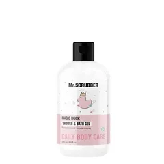 Парфумований дитячий гель для душу Mr.SCRUBBER Magic Shower Gel & Bath Foam Magic Duck для очищення шкіри з фруктовим ароматом 200 мл