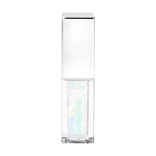 Тіні для повік 7 Days Shine, Bombita! рідкі мерехтливі, відтінок 401 Hologram, 5,5 мл (4607154698211)