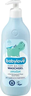 Дитячий шампунь-гель для купання Babylove Waschgel Sensitive 500 ml