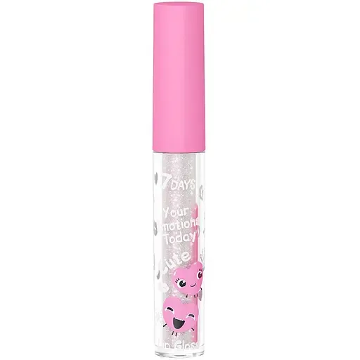 Блиск для губ 7 Days Your Emotions Today Cute тон 111 Lips in Love 2.5 мл (4630079504039)