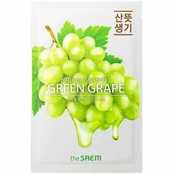 Тканинна маска для обличчя "Виноград"