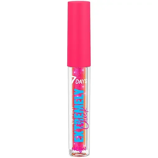Тінт для губ 7 Days Extremely chick UVglow Neon відтінок 201 Pop-rose 2.5 мл (8056234471040)