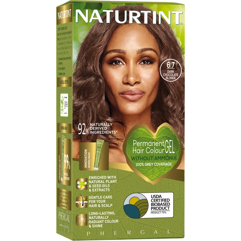 Фарба Naturtint (Натуртінт) для волосся №6.7 тон Темно-русий шоколадний