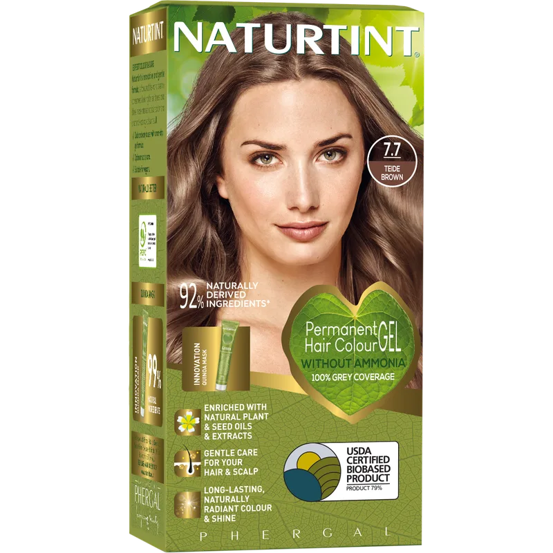 Фарба Naturtint (Натуртінт) для волосся №7.7 тон Коричневий тейде