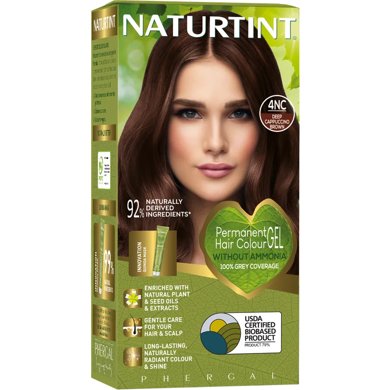 Фарба Naturtint (Натуртінт) для волосся №4NC тон Коричневий капучіно