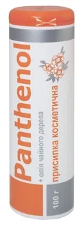 Присипка косметична з D – пантенолом та чайним деревом FARMAKOM фл. 100 г (4820087900132)