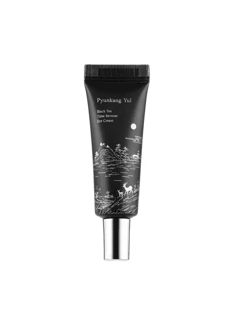 Крем для повік BLACK TEA TIME REVERSE EYE CREAM на основі пептидів та екстракту чорного чаю, 9 мл Pyunkang Yul (253195980)