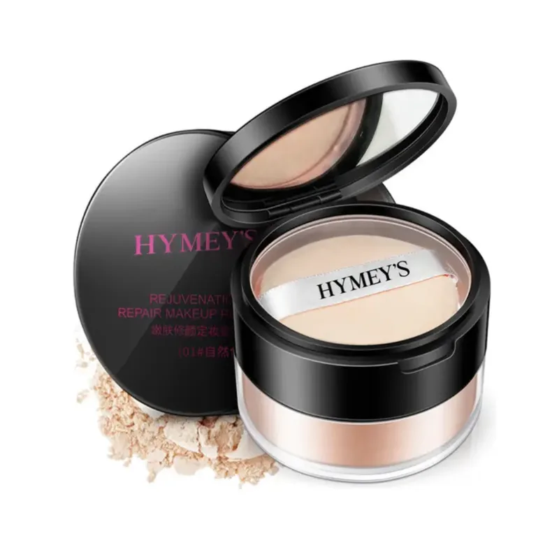 Пудра шовковиста Hymeys Proffessional Make Up 01 Бежевий світлий 15 г (27303762)