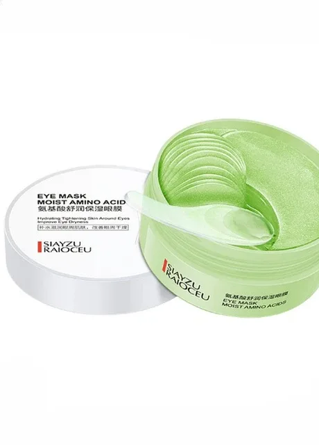 Гідрогелеві патчі з амінокислотами шовку Eye Mask Amino Acids, 60 шт SIAYZU RAIOCEU (258513216)