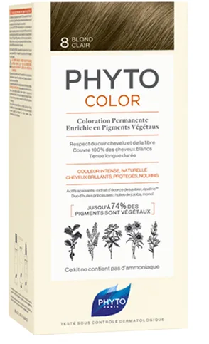 Фарба для волосся Phyto Phytocolor №8 (світло-русий)