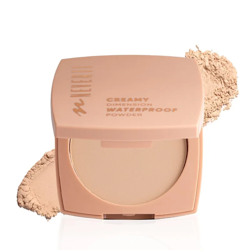 Пудра для обличчя Neverti Creamy Dimension №4 Almond Beige кремова водостійка