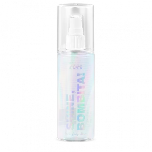 Міст для тіла 7 Days Shine, Bombita! відтінок 03 Holographic мерехтливий 135 мл (4607154699331)