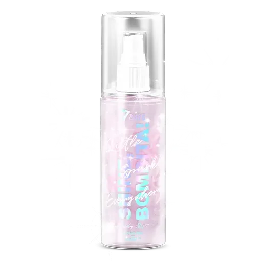 Міст для тіла 7 Days Shine Bombita! відтінок 04 Light Pink мерехтливий 135 мл (4607154699324)