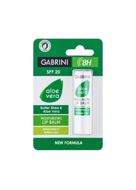 Універсальний бальзам для губ з SPF 20 Алое, 5 г (Liv594111) Gabrini (402382784)