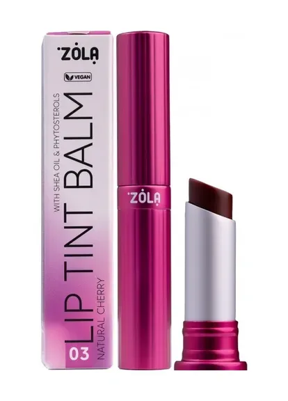 Бальзам для губ тінт Lip Tint Balm 03 Cherry Natural 3 г ZOLA (376855998)