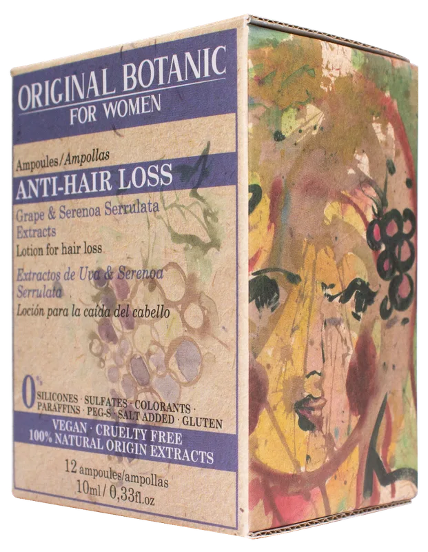 Лосьйон Original Botanic (Оріджінал Ботанік) Anti-Hair Loss проти випадіння волосся жіночий 12 шт. x 10 мл