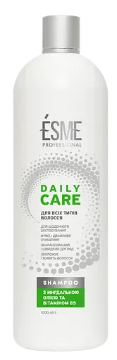 Шампунь Esme Daily Care з мигдальним маслом та вітаміном В5, 1 л