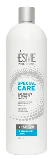 Шампунь Esme Special Care з аргановою оліею, 1 л