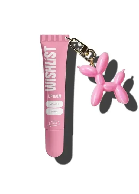 Бальзам-блиск для губ LIP GLOSS BALM 10 г + іграшка-брелок - Sweet Candy WISHLiST (408762835)