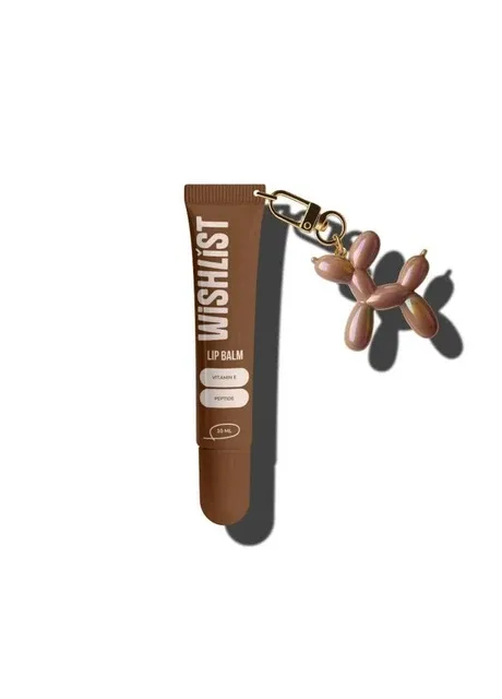 Бальзам-блиск для губ Espresso Noir Lip Gloss Balm, 10 мл + Іграшка-брелок(4823116603073) WISHLiST (385440164)