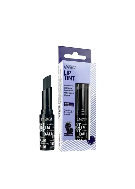 Тінт-бальзам для губ з рожевим відтінком Lip Care Ожина Colour Intense (302724859)