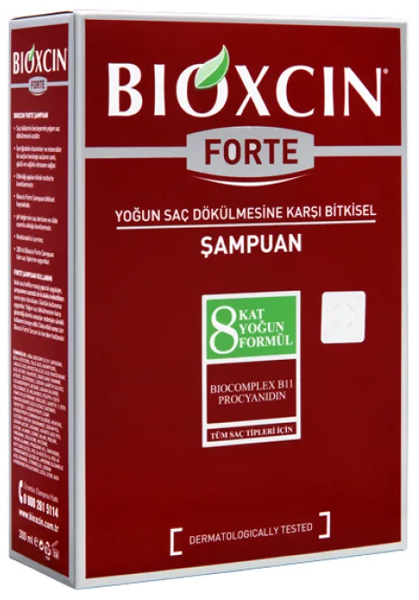 Шампунь Bioxsine Forte проти інтенсивного випадіння для усіх типів волосся 300 мл