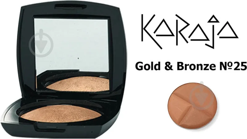 Пудра KARAJA Gold & Bronze №34 7 г