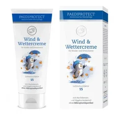 Крем для немовлят і дітей до 12 років PAEDIPROTECT Wind & Wettercreme при вітрі і негоді, 75 мл.