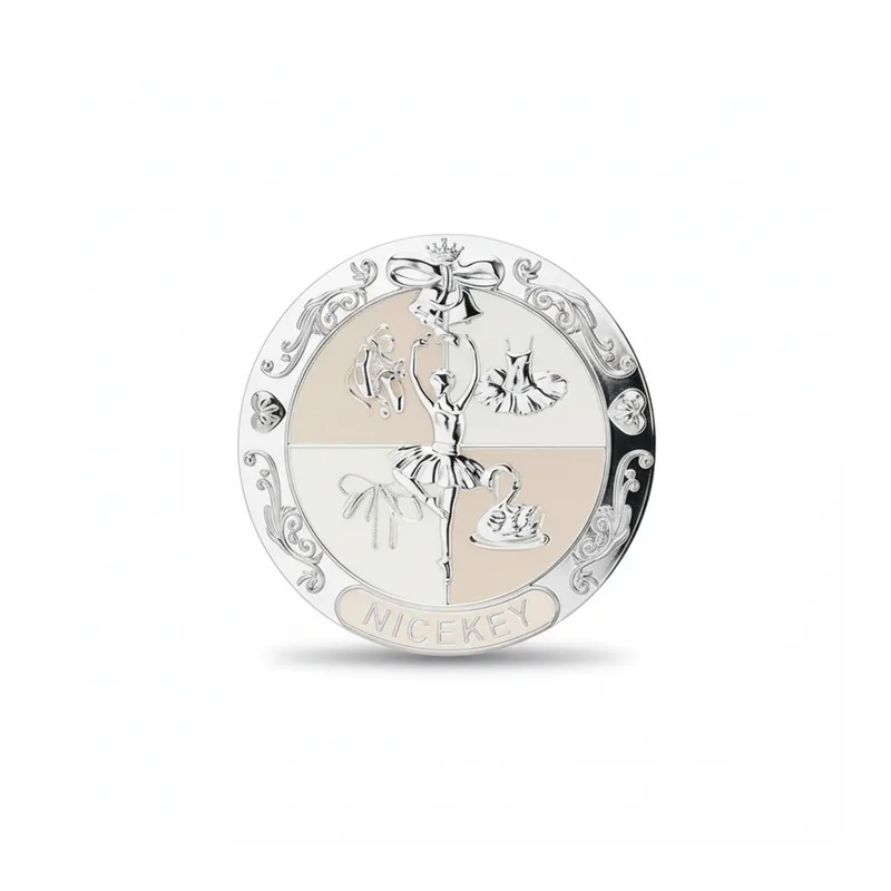 Пудра для обличчя Nicekey компактна фіксуюча водостійка з дзеркалом 01 Translucent white (2818351366)