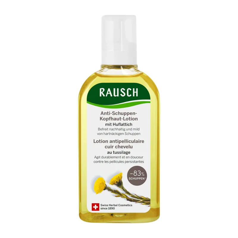 Лосьйон Rausch (Рауш) для шкіри голови проти сухої лупи з мати-й-мачухою, 200 мл