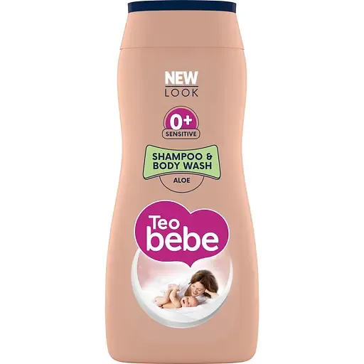 Шампунь и гель для душу Teo bebe Aloe, 200 мл (60173)