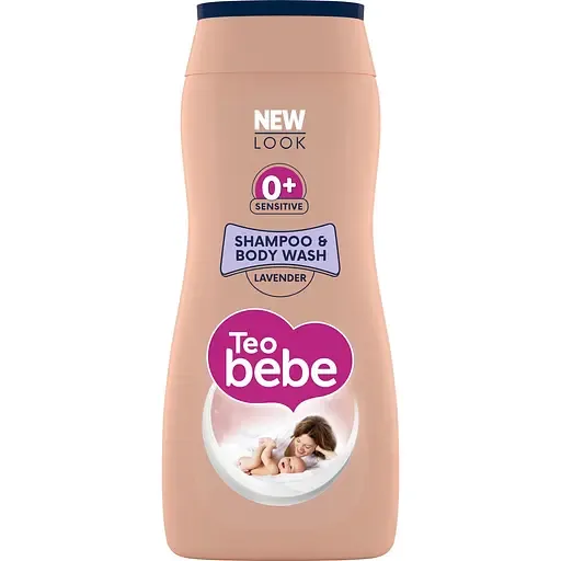 Шампунь и гель для душу Teo bebe Lavender, 200 мл (60178)