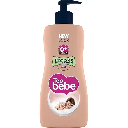 Шампунь и гель для душу Teo bebe Aloe, 400 мл (60179)
