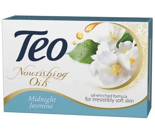 Mило тверде Тео Nourishing Oils Midnight Jasmine, блакитний, 100 г (28278)