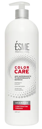 Шампунь з дозатором Esme Color Care з екстрактом гранату, 1 л