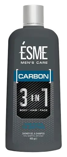 Гель-шампунь для душу Esme Carbon, 400 мл