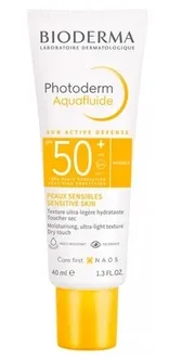 Сонцезахисний аквафлюїд для обличчя Bioderma Photoderm Aquafluide Sun Active Defense SPF50+ 40 мл