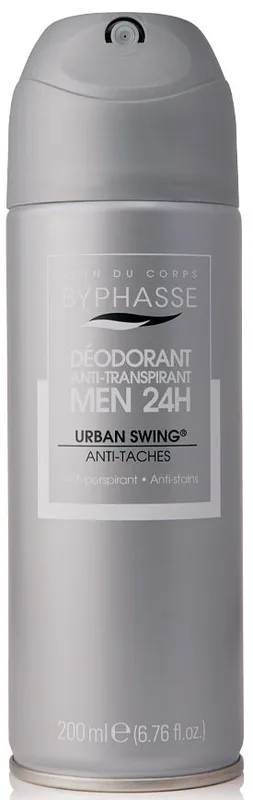 Дезодорант Антиперспірант Byphasse (Біфас) спрей для чоловіків Urban Swing 200 мл