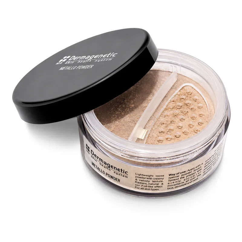 Пудра мінеральна розсипчаста Dermagenetic Metallo Powder Medium Shade середній відтінок 7 г (KA-02-19-001)