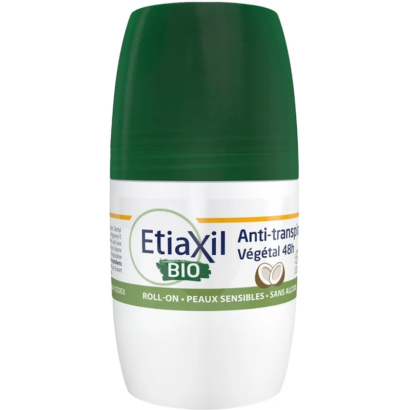 Дезодорант-антиперспірант Etiaxil (Етіаксил) Bio Кокос 48 годин кульковий 50 мл