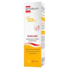 Emolium SunCare Mineral SPF 50+ — мінеральний спрей для обличчя і тіла, 100 мл, для дітей і дорослих