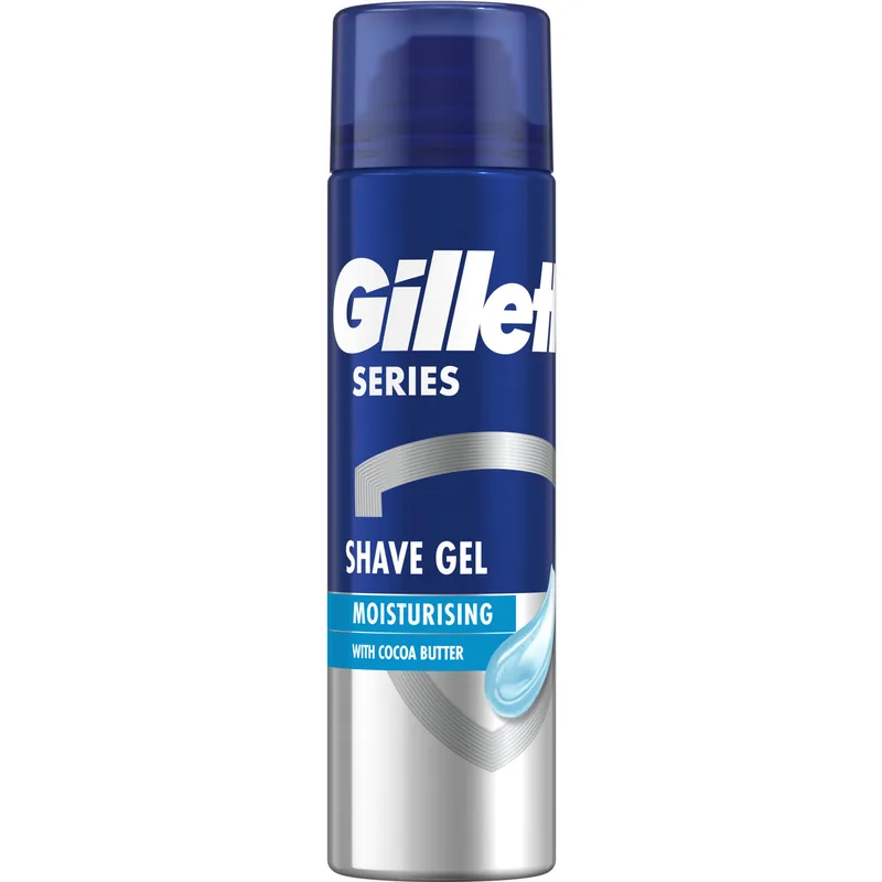 Гель для гоління GILLETTE (Жіллет) Moisturizing зволожуючий з маслом какао 200 мл