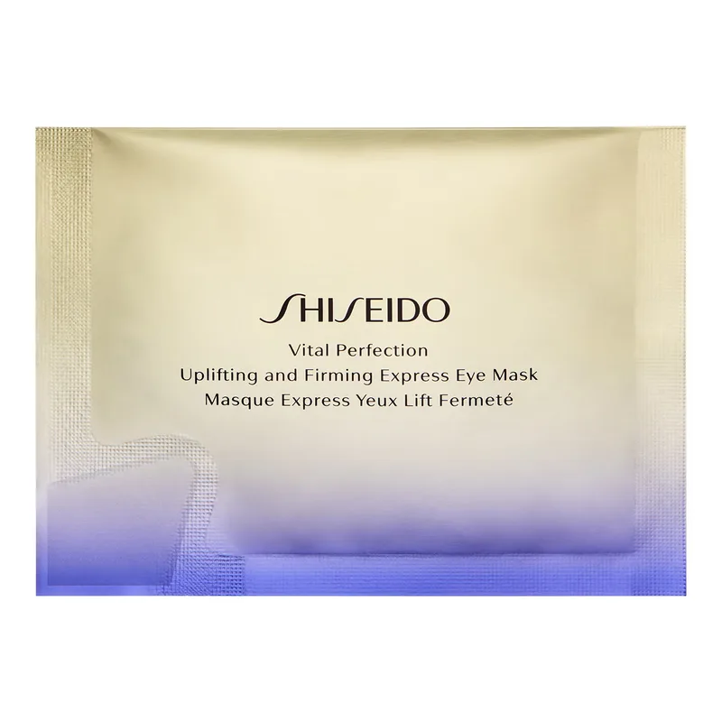 Shiseido Vital Perfection Uplifting and Firming Express Eye Mask маска для зони навколо очей, що підтягує та зміцнює шкіру, 12 шт.