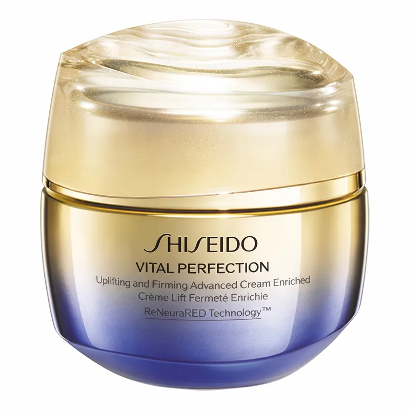 Shiseido Vital Perfection Uplifting and Firming Advanced Cream Enriched підтягуючий крем для обличчя, 50 мл