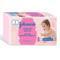 Вологі серветки Johnsons baby лагідна турбота №112