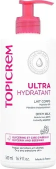 Ультразволожувальна емульсія для тіла Topicrem Ultra Hydratante • 500 мл, для сухої шкіри (3700281702286)