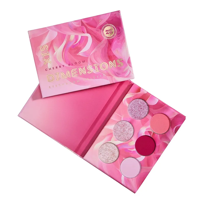 Mexmo Six Dimensions Cherry Bloom — палітра тіней для повік 6 × 1,5 г