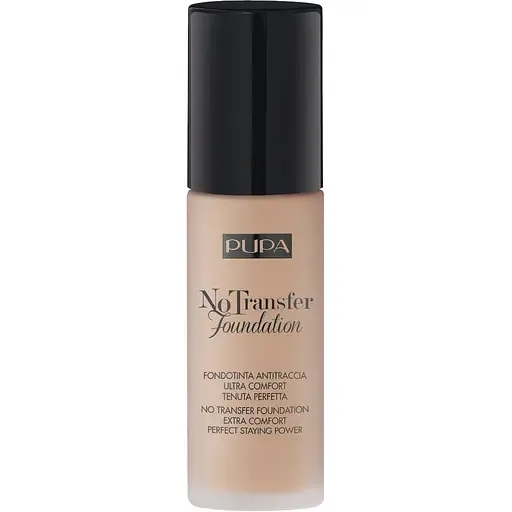 Тональна основа Pupa No Transfer Foundation відтінок 02 (Light Beige) 30 мл (51702)