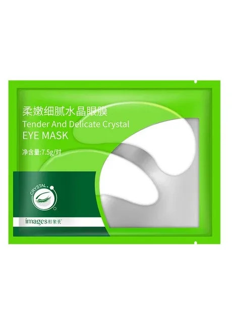Гідрогелеві патчі під очі з водоростями вирівнюючі Tender And Delicate Crystal Eye Mask 7,5г Images (317169739)