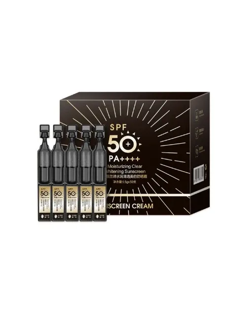 No Brand Сонцезахисний крем для обличчя Sunscreen SPF 50+ PA+++ 1,5 г*1 стик — Крем, (300228830)